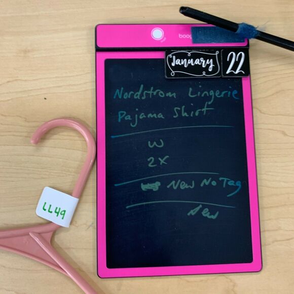 Nordstrom Lingerie Pajama Shirt Women Plus Size 2X Notch Collar Button Night Top - Picture 9 of 10